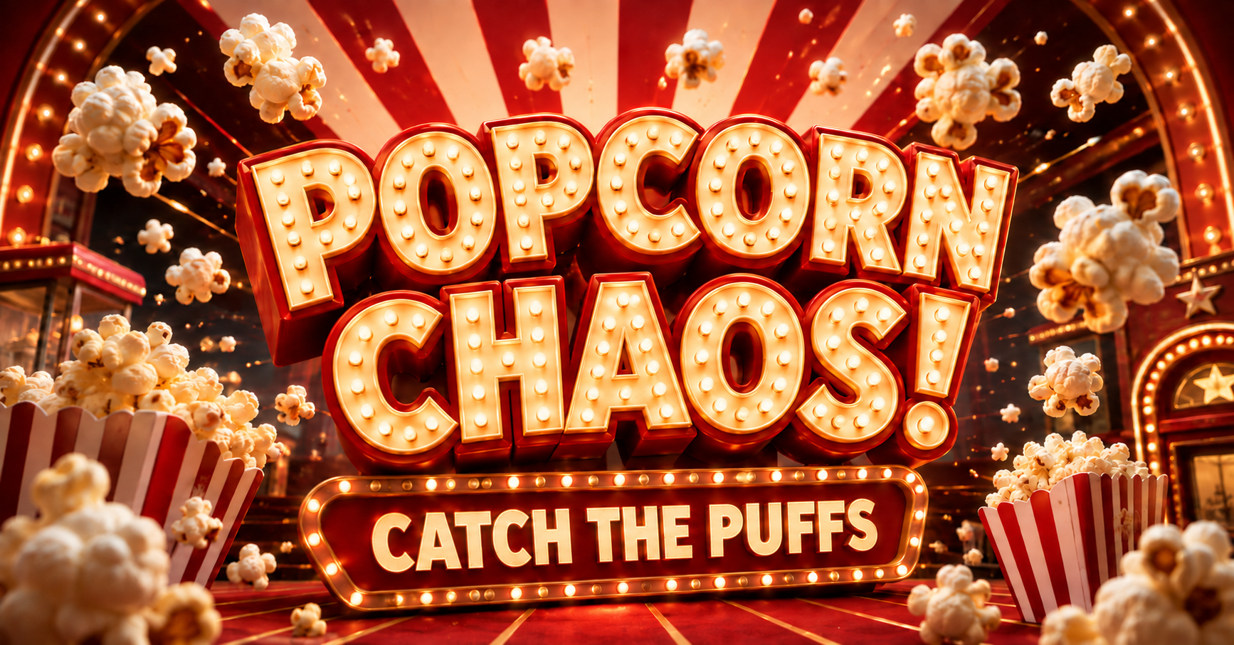 Popcorn Chaos! Catch the Puffs